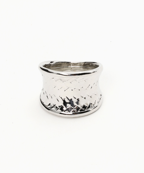 チャイハネ(チャイハネ)の「【チャイハネ】ワイドMEN'Sリング(リング・メンズ・シルバー・FREE)」の1枚目の写真