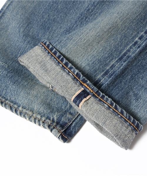 HYSTERIC GLAMOUR(ヒステリックグラマー)の「RW CLASH加工デニムストレートPT(デニムパンツ・メンズ・インディゴブルー/ダークインディゴブルー/ブラック・28inch/30inch/32inch/34inch)」の10枚目の写真