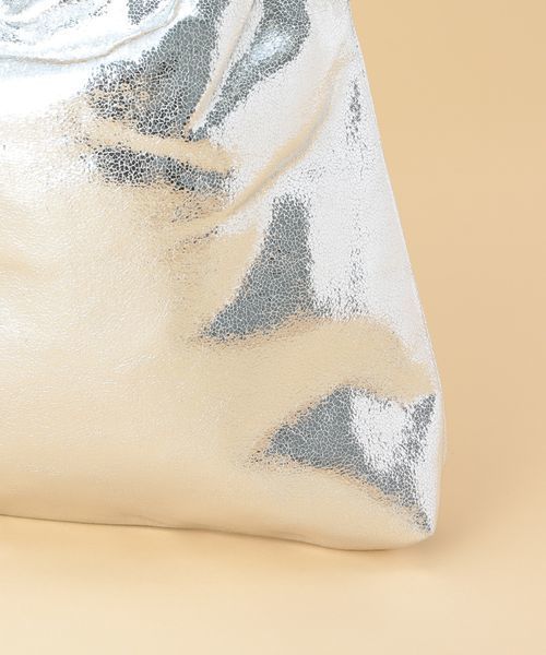 Casselini（キャセリーニ）の「【CASSELINI】メタリックリングハンドルバッグ（ハンドバッグ・レディース・ブラック/ゴールド/シルバー・FREE）」の11枚目の写真