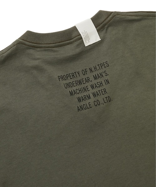 N.HOOLYWOOD TPES BARRACKS KIT（N.ハリウッド TPES バラックスキット）の「T-SHIRT（Tシャツ/カットソー・メンズ・ブラック/セージグリーン/ダークネイビー/ブラウン・S42/S38/S40/S36/S44）」の14枚目の写真