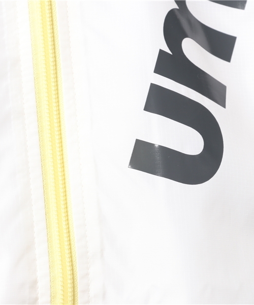 UMBRO(アンブロ)の「アンブロ ウインドジャケット WM UCA4787SDW(ナイロンジャケット・レディース・ホワイト/ブラック/ネイビー・S/L/LL/M)」の9枚目の写真
