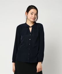 ・フロントリボンブラウス