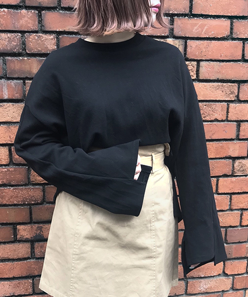 apres jour(アプレジュール)の「バックデザイントップス【ZOZOTOWN限定アイテム】(Tシャツ/カットソー・レディース・ブラック/オフホワイト・フリー)」の16枚目の写真