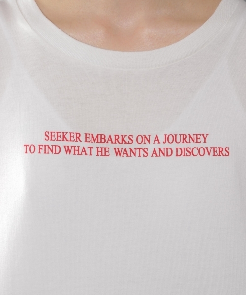 PAGEBOY（ページボーイ）の「ＲＥＤロゴＴシャツ（Tシャツ/カットソー・レディース・ホワイト系その他/ホワイト系その他2/ホワイト系その他3・FREE）」の7枚目の写真