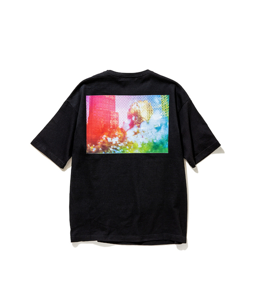rehacer(レアセル)の「rehacer × Maki Kaoru " Half Awake Half Asleep " / マキカオルコラボ ハーフ アウェイク ハーフ アスリープ ワイドカットソー(Tシャツ/カットソー・メンズ・ホワイト/ブラック・SMALL/MEDIUM/LARGE)」の6枚目の写真