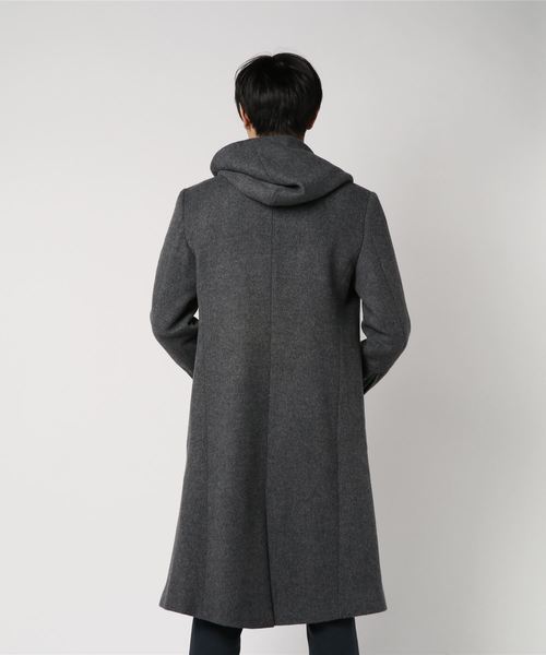 SHELLAC シェラック チェスターコート グレー 46 5351