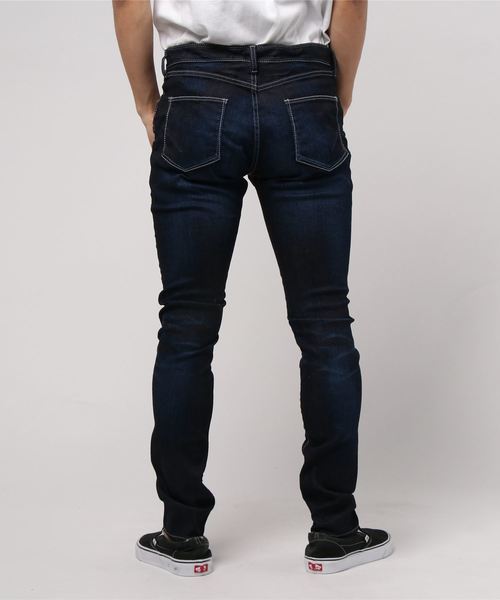 GOSTAR DE FUGA(ゴスタール ジフーガ)の「国産すり加工ストレッチデニムパンツ(デニムパンツ・メンズ・インディゴブルー/ブルー・S/M/L)」の9枚目の写真