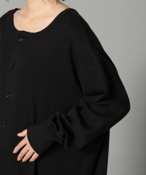 LOWRYS FARM（ローリーズファーム）の「２ＷＡＹハニカムワンピ　826753（ワンピース・レディース・オフホワイト/ブラック/カーキ・FREE）」の6枚目の写真