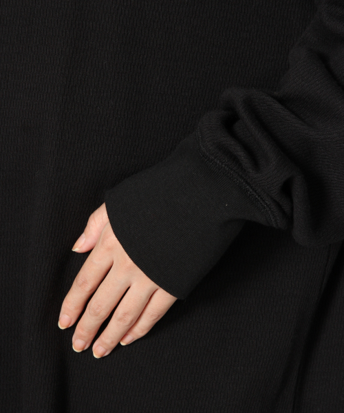 LOWRYS FARM（ローリーズファーム）の「２ＷＡＹハニカムワンピ　826753（ワンピース・レディース・オフホワイト/ブラック/カーキ・FREE）」の4枚目の写真