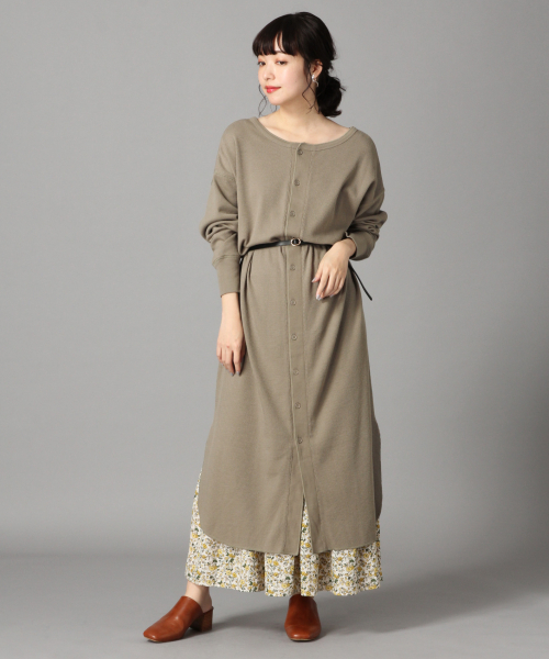 LOWRYS FARM（ローリーズファーム）の「２ＷＡＹハニカムワンピ　826753（ワンピース・レディース・オフホワイト/ブラック/カーキ・FREE）」の17枚目の写真