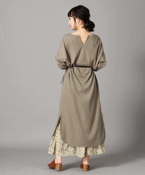 LOWRYS FARM（ローリーズファーム）の「２ＷＡＹハニカムワンピ　826753（ワンピース・レディース・オフホワイト/ブラック/カーキ・FREE）」の16枚目の写真