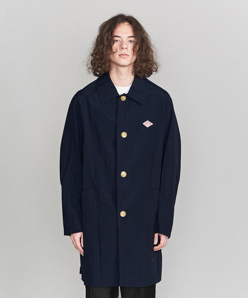 DANTON(ダントン)の「<DANTON> TAFFETA COAT/コート(ステンカラーコート・メンズ・ベージュ/ネイビー・38/40/42)」の10枚目の写真