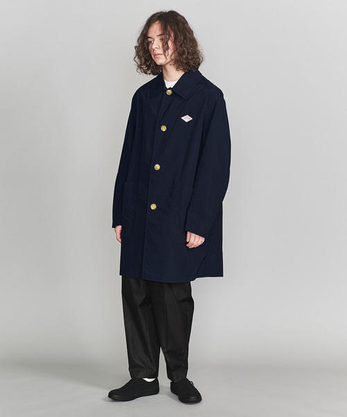 DANTON(ダントン)の「<DANTON> TAFFETA COAT/コート(ステンカラーコート・メンズ・ベージュ/ネイビー・38/40/42)」の12枚目の写真