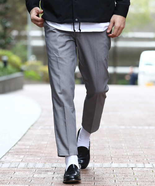 Ressaca(レサーカ)の「TRルーズフィットアンクルパンツ(スラックス・メンズ・ブラック/ベージュ/ネイビー/グレー/グレー系その他/ベージュ系その他・M/L/XL)」の3枚目の写真