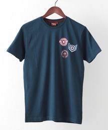 バッジプリントTシャツ