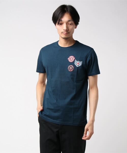 merc london（メルクロンドン）の「バッジプリントTシャツ（Tシャツ/カットソー・メンズ・ネイビー/チャコール・MEDIUM/SMALL/LARGE/X-SMALL）」の6枚目の写真