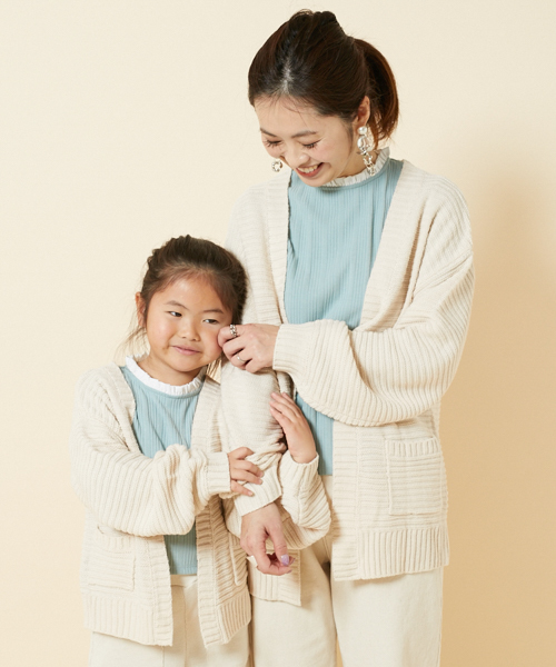 PairPair(ペアペア)の「トッパーカーディガン(カーディガン/ボレロ・レディース・ピンク/アイボリー・FREE)」の2枚目の写真