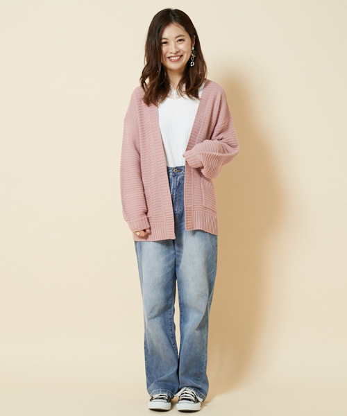 PairPair(ペアペア)の「トッパーカーディガン(カーディガン/ボレロ・レディース・ピンク/アイボリー・FREE)」の11枚目の写真