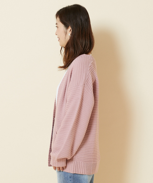 PairPair(ペアペア)の「トッパーカーディガン(カーディガン/ボレロ・レディース・ピンク/アイボリー・FREE)」の15枚目の写真