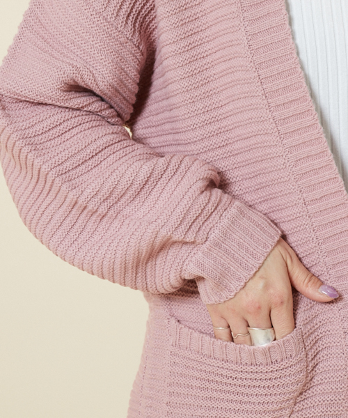 PairPair(ペアペア)の「トッパーカーディガン(カーディガン/ボレロ・レディース・ピンク/アイボリー・FREE)」の19枚目の写真