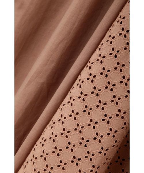 JILL by JILL STUART(ジルバイジルスチュアート)の「ミックスレースマキシワンピース(ワンピース・レディース・ネイビー/ベージュ・SMALL/MEDIUM)」の10枚目の写真