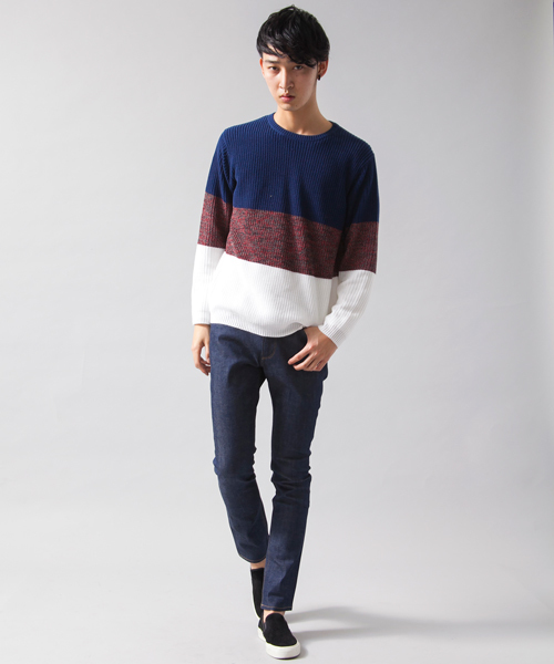 BEAUTY&YOUTH UNITED ARROWS（ビューティーアンドユースユナイテッドアローズ）の「by ∴ デニム 5ポケット スキニーパンツ◆（デニムパンツ・メンズ・ネイビー・MEDIUM/LARGE/X-LARGE/SMALL）」の6枚目の写真