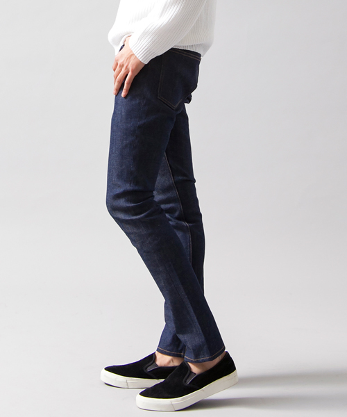 BEAUTY&YOUTH UNITED ARROWS（ビューティーアンドユースユナイテッドアローズ）の「by ∴ デニム 5ポケット スキニーパンツ◆（デニムパンツ・メンズ・ネイビー・MEDIUM/LARGE/X-LARGE/SMALL）」の7枚目の写真