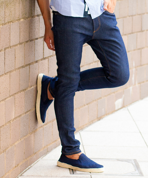 BEAUTY&YOUTH UNITED ARROWS（ビューティーアンドユースユナイテッドアローズ）の「by ∴ デニム 5ポケット スキニーパンツ◆（デニムパンツ・メンズ・ネイビー・MEDIUM/LARGE/X-LARGE/SMALL）」の16枚目の写真