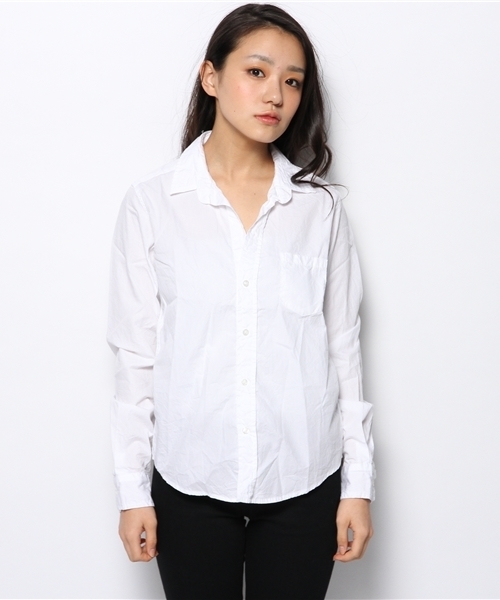The SAZABY LEAGUE SELECT(ザサザビーリーグセレクト)の「Frank&Eileen BARRY/WTP(シャツ/ブラウス・レディース・ホワイト・X-SMALL/SMALL/XX-SMALL)」の2枚目の写真