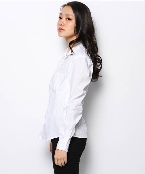 The SAZABY LEAGUE SELECT(ザサザビーリーグセレクト)の「Frank&Eileen BARRY/WTP(シャツ/ブラウス・レディース・ホワイト・X-SMALL/SMALL/XX-SMALL)」の3枚目の写真