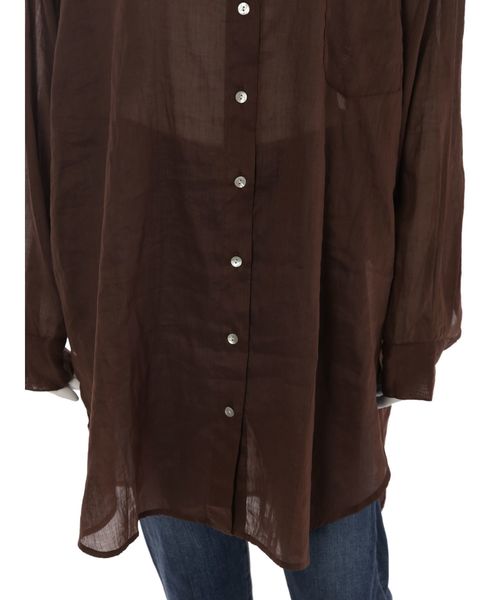 Ungrid（アングリッド）の「シアールーズシャツ（シャツ/ブラウス・レディース・ホワイト/カーキ/ブラウン・FREE）」の14枚目の写真