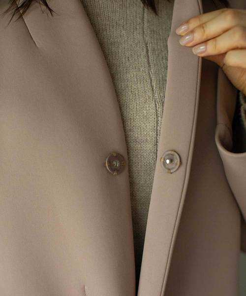 MARECHAL TERRE（マルシャルテル）の「ダンボールニットビッグシルエットコート（その他アウター・レディース・ブラック/アイボリー/キャメル・SMALL/MEDIUM）」の7枚目の写真