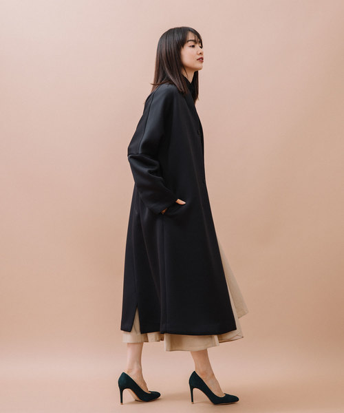 MARECHAL TERRE（マルシャルテル）の「ダンボールニットビッグシルエットコート（その他アウター・レディース・ブラック/アイボリー/キャメル・SMALL/MEDIUM）」の13枚目の写真