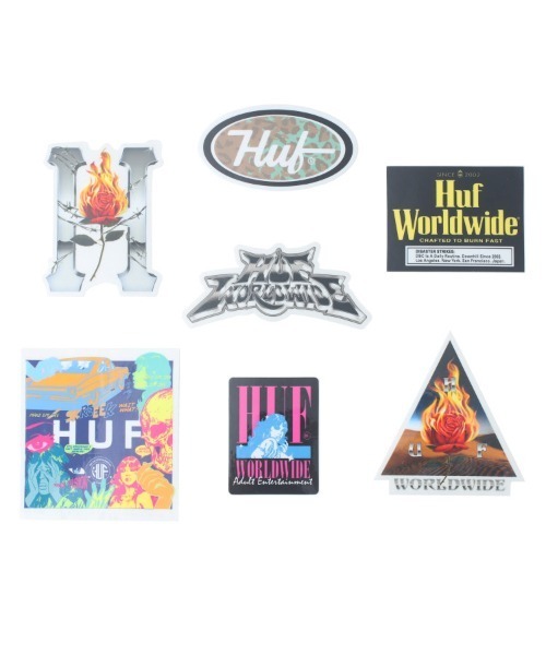 Huf ハフ の Ho19 Sticker Pack Huf ハフ ステッカー ステッカー テープ Wear