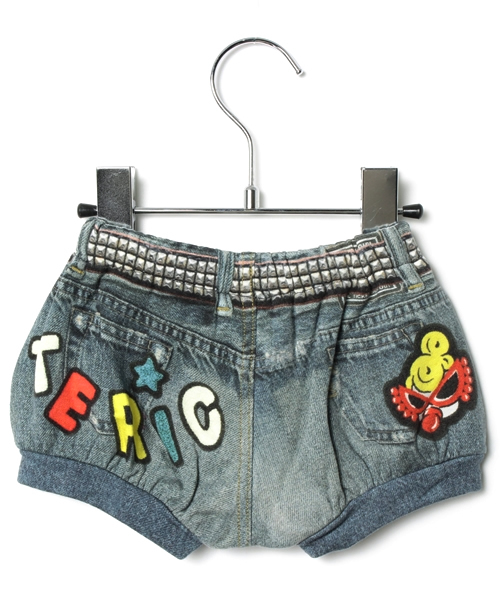 HYSTERIC MINI（ヒステリックミニ）の「BABY pay attention well “LIKE A bloomers”　(1分丈)（その他パンツ・キッズ・ブルー・FREE）」の2枚目の写真