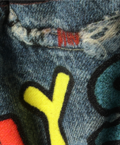 HYSTERIC MINI（ヒステリックミニ）の「BABY pay attention well “LIKE A bloomers”　(1分丈)（その他パンツ・キッズ・ブルー・FREE）」の3枚目の写真