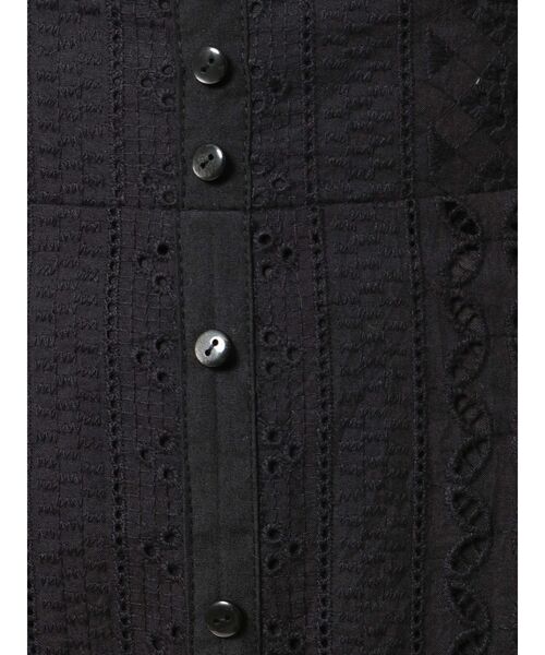 dazzlin（ダズリン）の「レディライクコットンスカート（スカート・レディース・オフホワイト/ブラック/ブラウン・SMALL/MEDIUM）」の5枚目の写真