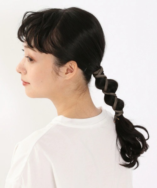 ポニーテールが激的に可愛くなる 今どき ヘアアクセサリー 5種類 Zozotown