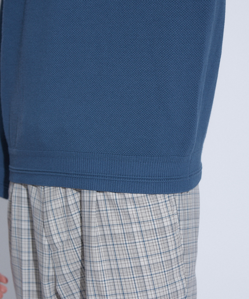 ABAHOUSE（アバハウス）の「タック カノコ プルオーバー ニット（ニット/セーター・メンズ・ネイビー/オレンジ系その他/グレイッシュベージュ/グレイッシュブルー・50/46/48/44）」の21枚目の写真