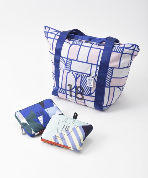 MILESTO（ミレスト）の「PAPIER TIGRE×MILESTO ポケッタブルトートバッグ 18L（トートバッグ・レディース・その他1/その他2/その他3・ﾌﾘ-）」の5枚目の写真