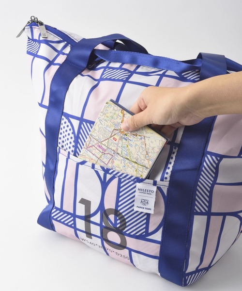 MILESTO（ミレスト）の「PAPIER TIGRE×MILESTO ポケッタブルトートバッグ 18L（トートバッグ・レディース・その他1/その他2/その他3・ﾌﾘ-）」の11枚目の写真