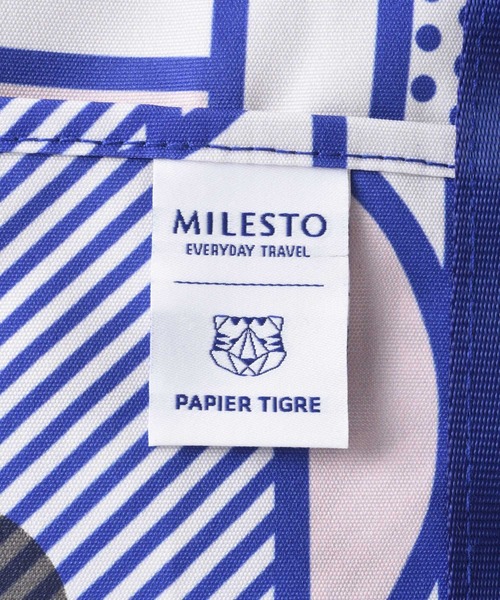 MILESTO（ミレスト）の「PAPIER TIGRE×MILESTO ポケッタブルトートバッグ 18L（トートバッグ・レディース・その他1/その他2/その他3・ﾌﾘ-）」の16枚目の写真