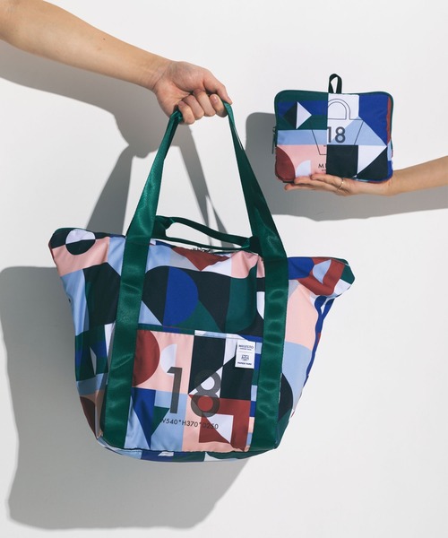MILESTO（ミレスト）の「PAPIER TIGRE×MILESTO ポケッタブルトートバッグ 18L（トートバッグ・レディース・その他1/その他2/その他3・ﾌﾘ-）」の14枚目の写真