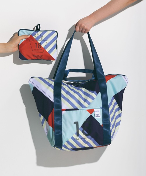 MILESTO（ミレスト）の「PAPIER TIGRE×MILESTO ポケッタブルトートバッグ 18L（トートバッグ・レディース・その他1/その他2/その他3・ﾌﾘ-）」の10枚目の写真