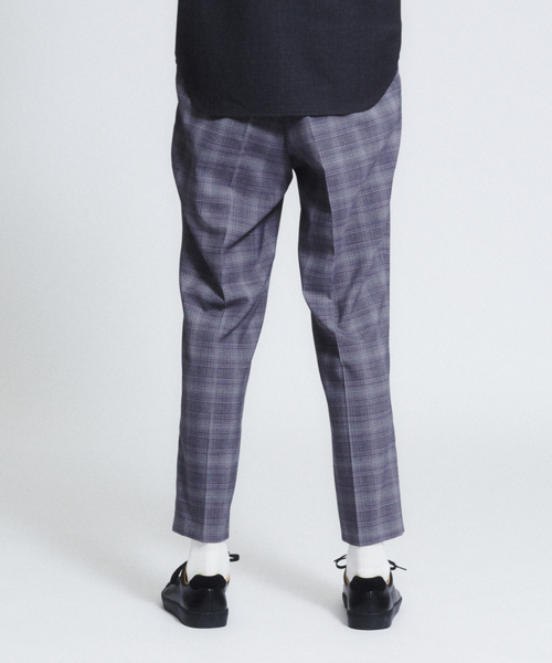 ABAHOUSE（アバハウス）の「【セットアップ対応】 チェック スリムテーパードパンツ（その他パンツ・メンズ・ネイビー/ブラウン/ベージュ・48/46/44）」の6枚目の写真