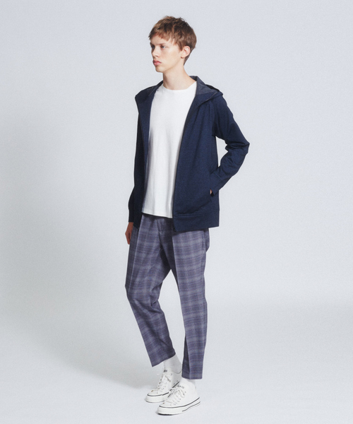 ABAHOUSE（アバハウス）の「【セットアップ対応】 チェック スリムテーパードパンツ（その他パンツ・メンズ・ネイビー/ブラウン/ベージュ・48/46/44）」の11枚目の写真