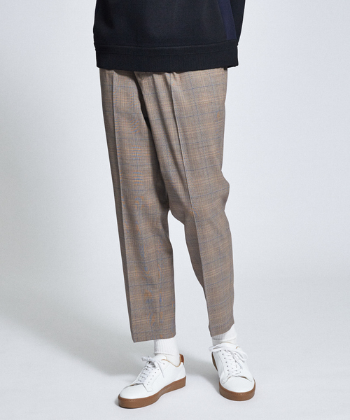 ABAHOUSE（アバハウス）の「【セットアップ対応】 チェック スリムテーパードパンツ（その他パンツ・メンズ・ネイビー/ブラウン/ベージュ・48/46/44）」の18枚目の写真