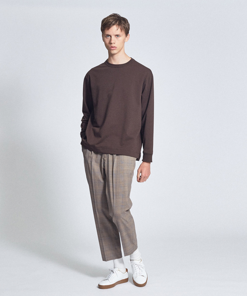 ABAHOUSE（アバハウス）の「【セットアップ対応】 チェック スリムテーパードパンツ（その他パンツ・メンズ・ネイビー/ブラウン/ベージュ・48/46/44）」の21枚目の写真