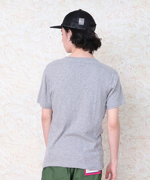 Healthknit(ヘルスニット)の「【 Healthknit / ヘルスニット 】スラブVネック半袖ポケットTシャツ 5223 SIP(Tシャツ/カットソー・メンズ・ネイビー/グレー/オフホワイト/アイボリー/ワイン・SMALL/MEDIUM/LARGE)」の10枚目の写真