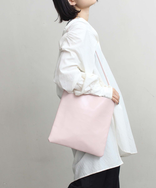 caph（カーフ）の「レザーワンショルダーバッグ（ショルダーバッグ  